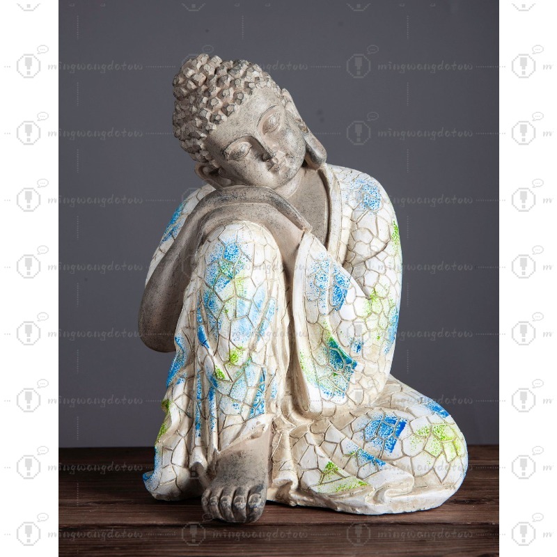 Bonsai Garden Usa - Mini Buddha-Statue Ornament, Neuer Chinesischer Zen-Stil
