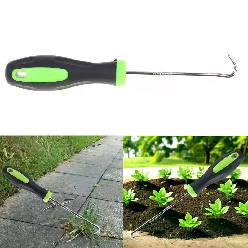 Root Hook Tool - Ergonomischer Wurzelentferner, robustes Unkrautentferner-Werkzeug – für