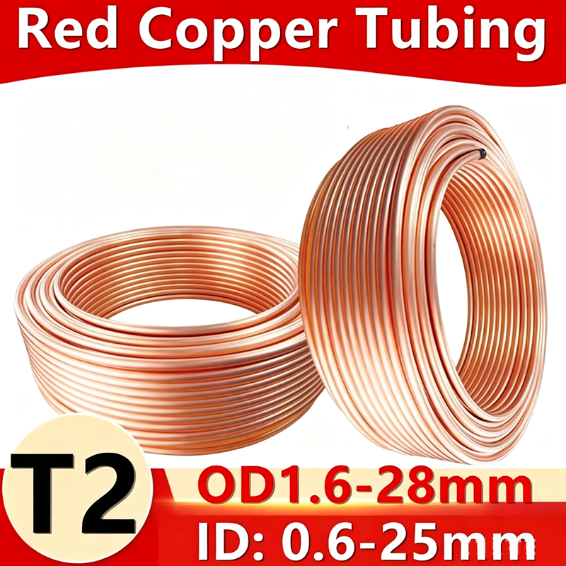Copper Wire Roll - T2 Rotkupferrohr für Klimaanlagen und Kältetechnik,