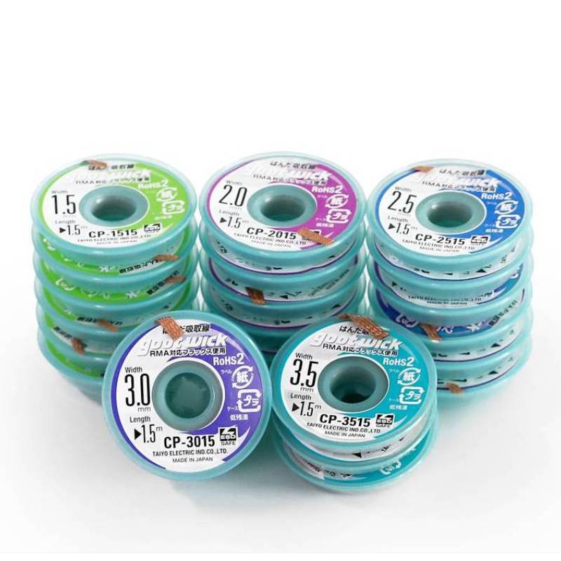Copper Wire Roll - Original Goot Entlöt lot Docht geflochtener