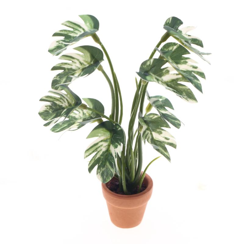 Bonsai Garden Usa - Neu. 1 Stück 1/12 Puppenhaus-Simulation Monstera