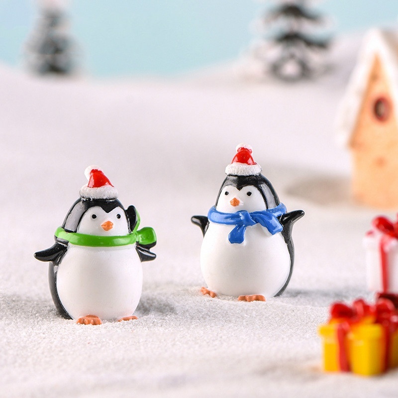 4 Stück Mini-Pinguin aus Kunst – Bonsai Garden World Bewertung und Preis