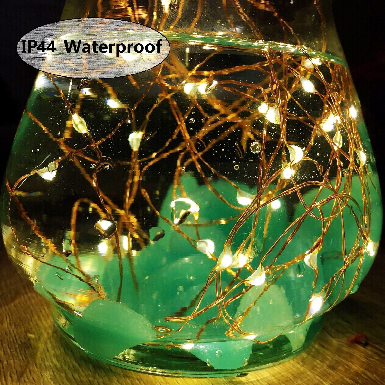 Warm weiß 5m 50led kupferdraht – Copper Wire Roll Bewertung und Preis