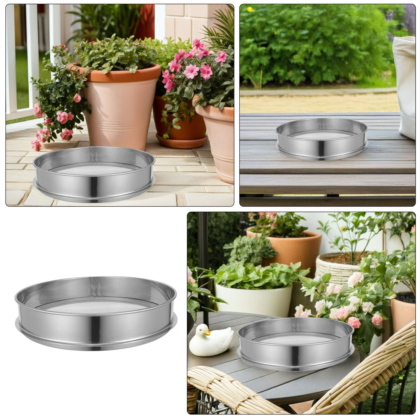 1 Stück 35 cm Edelstahl-Garten – Bonsai Garden Usa Bewertung und Preis