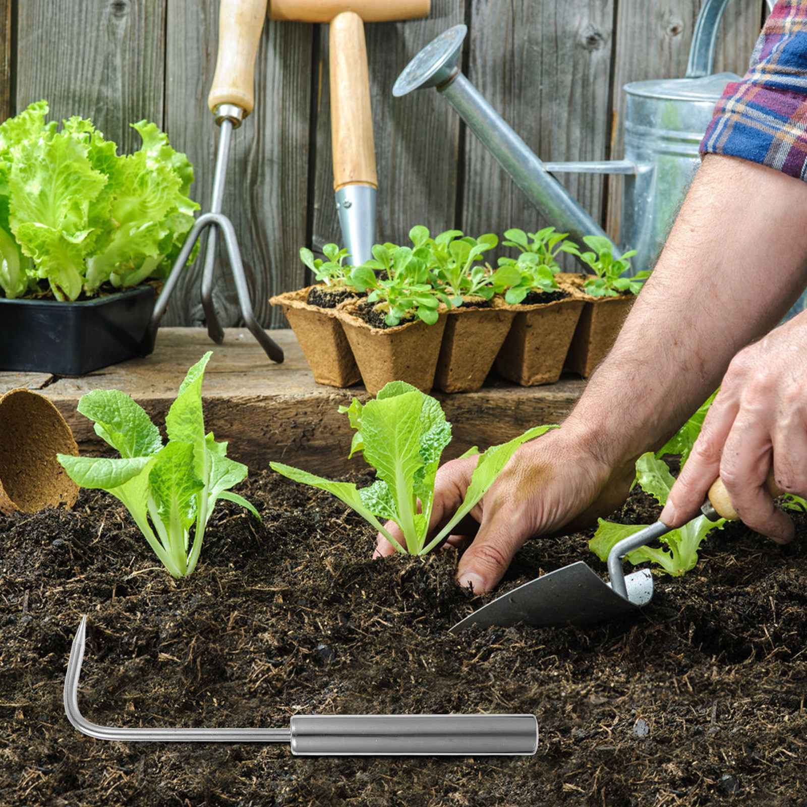 Ein-Klauen-Edelstahl-Weidenhak – Root Hook Tool Bewertung und Preis