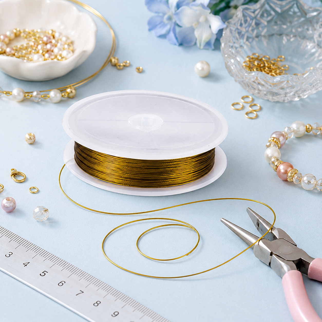 0,38–1,0 mm goldener Kupferdra – Copper Wire Roll Bewertung und Preis