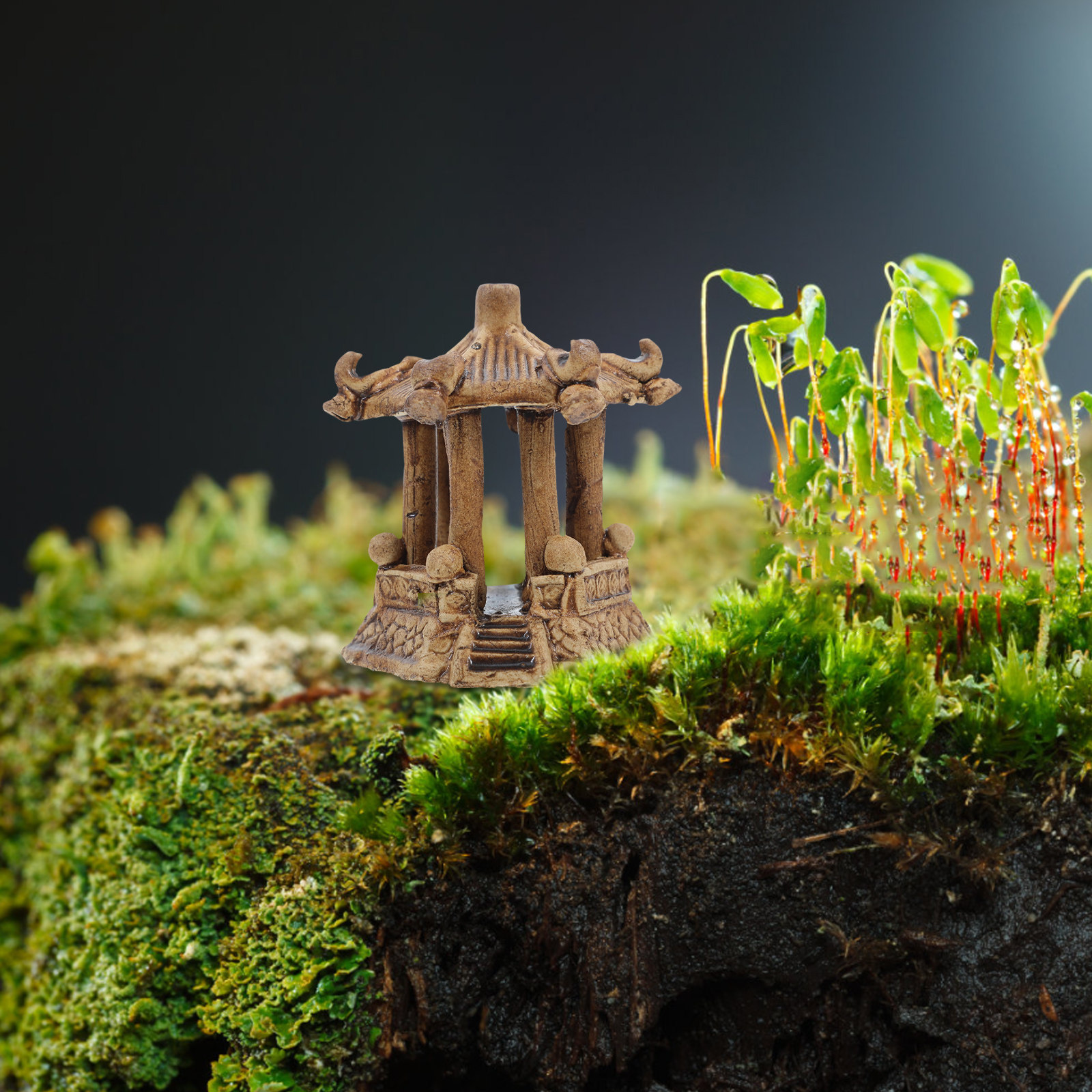 Miniatur-Keramik-Pagoden-Statu – Bonsai Garden Usa Bewertung und Preis