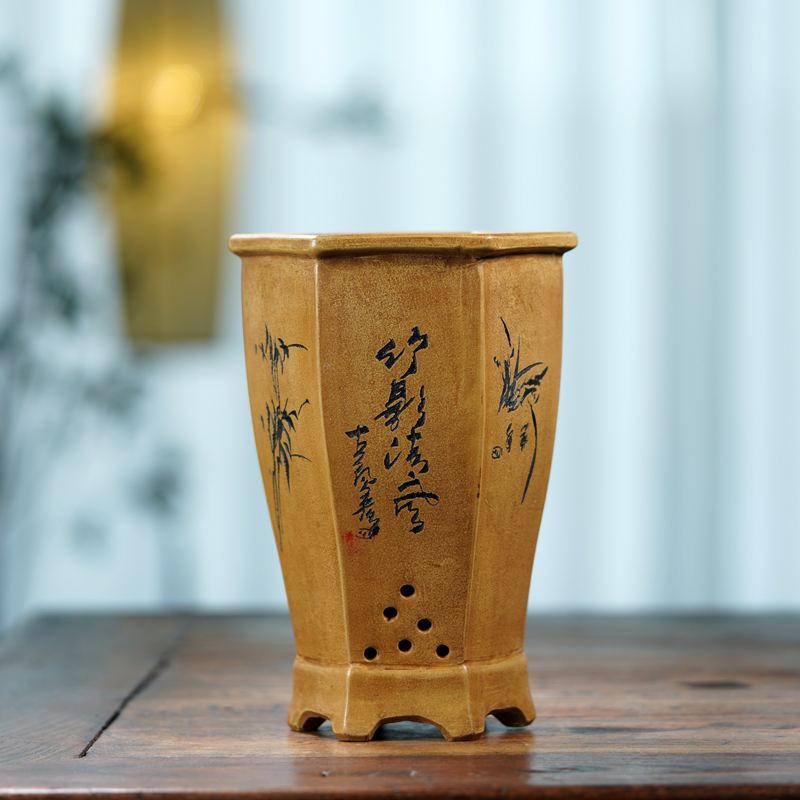 Sechseckiger Bonsai-Topf aus K – Bonsai Garden China Bewertung und Preis