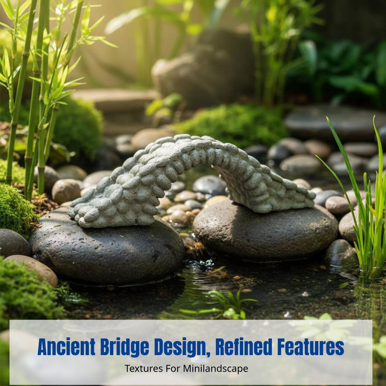 Harzsteinbrücke Mini-Landschaf – Bonsai Garden China Bewertung und Preis